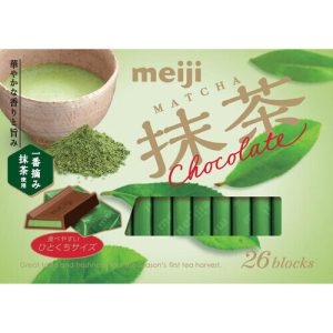 Meiji – Matcha – Schokolade – 26 Stück – 1 – Schachtel