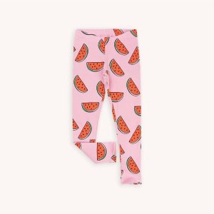 Mädchen-Leggings – bedruckt, Rosa, 7733819670588