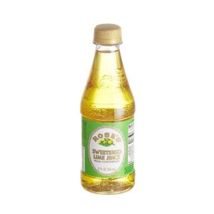 Rose – gesüßt – Limette – Saft