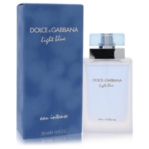 Light Blue Eau Intense von Dolce & Gabbana – Eau de Parfum, Spray, 1,6 oz, für Damen