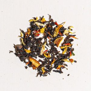 weiße Schokolade – Orange – Tee – aromatisiert – Schwarztee