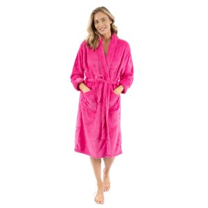 Damen-Bademantel – Fleece