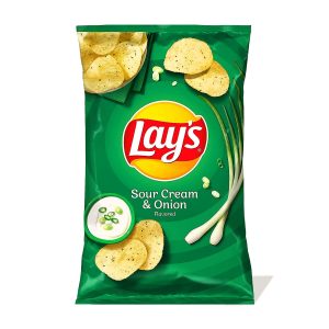 Lay's – Kartoffelchips – Sauerrahm-Zwiebel-Geschmack