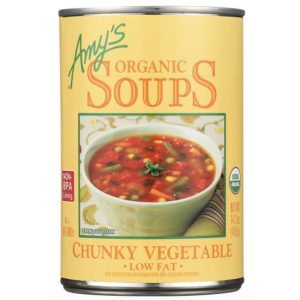 Amy's – stückig – Gemüse – fettarm – Suppe – 14,1 oz