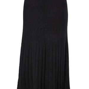 Damen-Rock – unifarben, Schwarz, 7703661314108