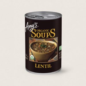 Amy's – Bio – Linsen – Suppe – 14.1 oz – Packung – 12