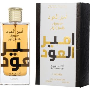 Lattafa Ameer Al Oudh Intense Oud von Lattafa – Eau de Parfum, Spray, 3,4 oz, für Damen, 7827843579964