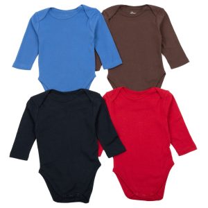 Baby-Body – vier, Packung, Langarm, 7195402469436