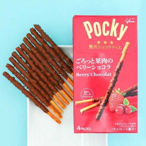 Pocky – Keksstangen – Beeren – Schokolade