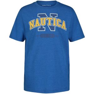 Nautica Jungen-T-Shirt – Logo, Grafikmotiv, 8-20