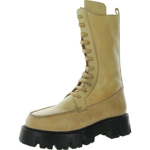 mit Schnürung – kniehohe Stiefel