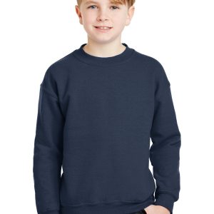 Gildan Junior-Sweatshirt – Heavy Blend, Rundhalsausschnitt