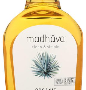 Madhava – Bio – Hellblau – Agavendicksaft – naturbelassen – Süßungsmittel – 23.5 oz