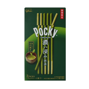 Pocky – doppelt – reichhaltig – Matcha – Grüntee – Keksstangen