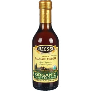 Alessi – Bio – Weiß – Balsamico-Essig – 8.5 oz – Packung – 6