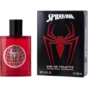 Spiderman Black von Marvel – Eau de Toilette, Spray, 3,4 oz, für Herren, neue Verpackung, für Herren, 7827850526780