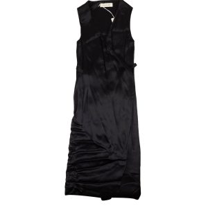 Krawatte – Schwarz, Satin, Kleid