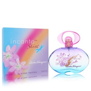 Incanto Shine von Salvatore Ferragamo – Eau de Toilette, Spray, 3,4 oz, für Damen
