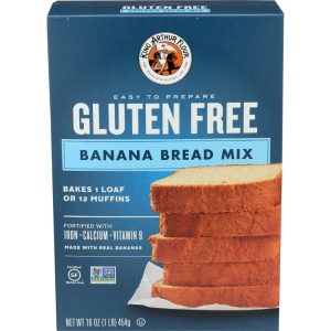 King Arthur – glutenfrei – Banane – Brot – Mischung – 16 oz