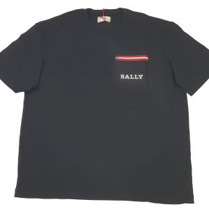 Bally Herren-T-Shirt – 6233729, Schwarz, 100%, Baumwolle, Taschen, 7706214236220