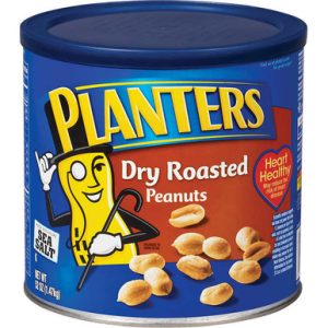 Planters – trocken geröstet – Erdnüsse – Meersalz – 52 oz