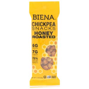 Biena – knusprig – geröstet – Kichererbsen – Snack – Honig – geröstet – 1.2 oz