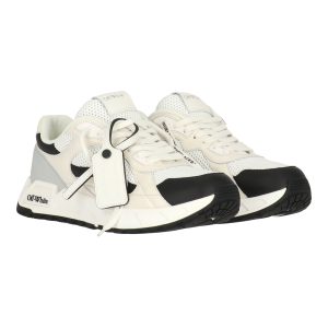 Herren-Sneaker – Gebrochenes Weiß, Weiß, Schwarz