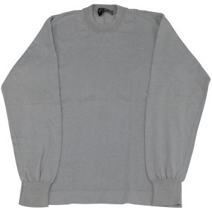 Dolce & Gabbana Pullover – Langarm, Grau, Baumwolle, 7766483173436