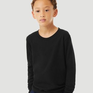 BELLA + CANVAS Junior-T-Shirt – Triblend, Langarm