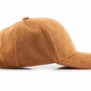 Baseballkappe – Cord, Baseball, Hellbraun, 7765088698428