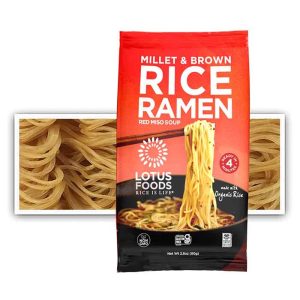 Lotus Foods – Hirse – Vollkornreis – Ramen – Miso – Suppe – 64oz