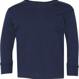 Rabbit Skins T-Shirt – Kleinkind, fein, Jersey, Langarm, 7823911747644