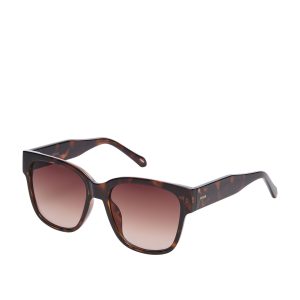 Fossil Damen-Sonnenbrille – quadratisch, 7384911413308
