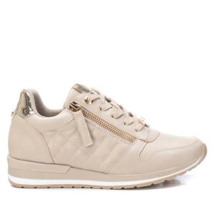 Damen-Sneaker – Sneaker, Beige, 7803892334652
