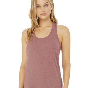 BELLA + CANVAS Damen-Tanktop – Jersey, Ringerrücken, BC6008