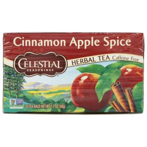 Celestial Seasonings – Kräutertee – Zimt – Apfel – Gewürze – 20 – Beutel – Packung