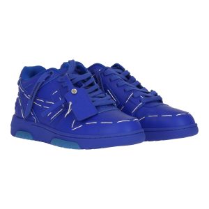 Herren-Sneaker – Gebrochenes Weiß, Dunkelblau