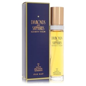 DIAMONDS & Sapphires von Elizabeth Taylor – Eau de Toilette, Spray, 1,7 oz, für Damen