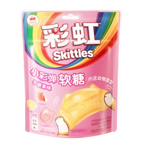 Skittles – Joghurt – Fruchtmischung – Geschmack – Fruchtgummi – Süßigkeiten – 50g