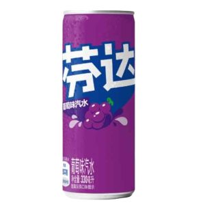 Fanta – Trauben – Erfrischungsgetränk – Dose