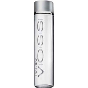 VOSS – Sprudelwasser – Glas – 12.7 fl oz – Packung – 24