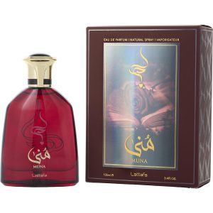 Lattafa Muna von Lattafa – Eau de Parfum, Spray, 3,4 oz, für Damen