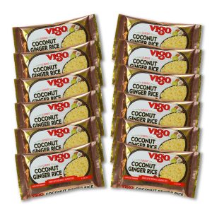 Vigo – Reis – Kokosnuss – Ingwer – 8 oz – Packung – 12