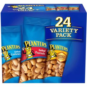 Planters – Nüsse – Cashewkerne – Erdnüsse – Sortenmix – 24 Stück