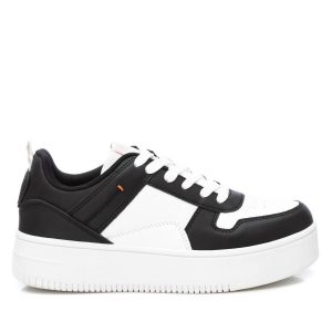 Damen-Sneaker – mit Spitze, Sneaker, Schwarz, 7704734007356