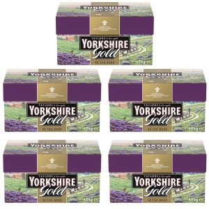 Yorkshire – Tee – Yorkshire – Gold – 40 – Beutel – Packung – 5