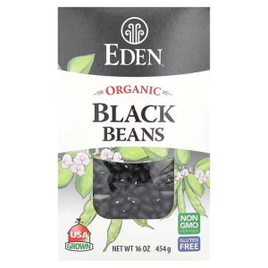 Eden – Bio – Schwarze Bohnen – 16oz