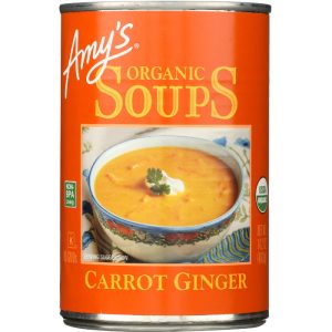Amy's – Suppe – Karotten – Ingwer – Bio – 14.2 oz – Packung – 12