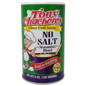 Tony Chachere's – ohne Salzzusatz – Würzmischung – Mischung – 5oz