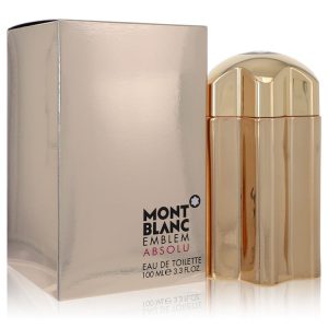 Montblanc Emblem Absolu von Mont Blanc – Eau de Toilette, Spray, 3,4 oz, für Herren, 7827876216892